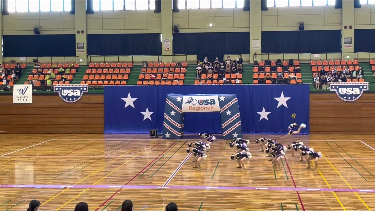福岡県立筑紫丘高等学校 チアダンスチーム Freesia in USA Regionals 2021
