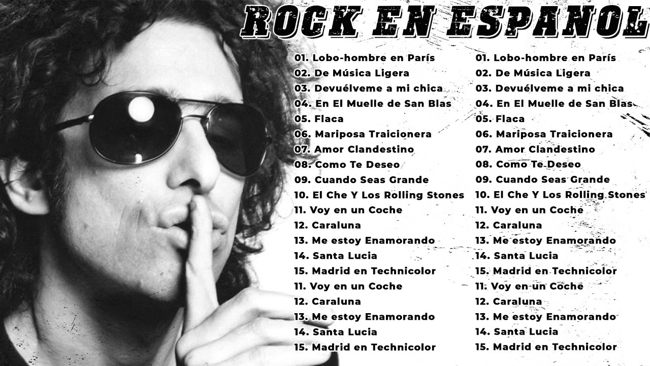 Maná, Soda Stereo, Enanitos Verdes, Elefante, Hombres G Éxitos Clásicos del Rock en Español