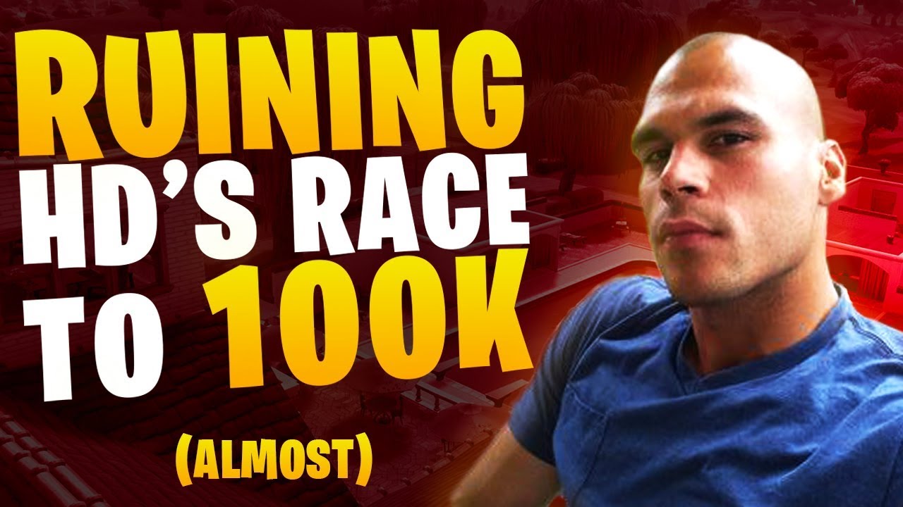 Fortnite - Ruining HD’s race to 100k ft. HighDistortion, TimTheTatMan, & ActionJaxon | DrLupo