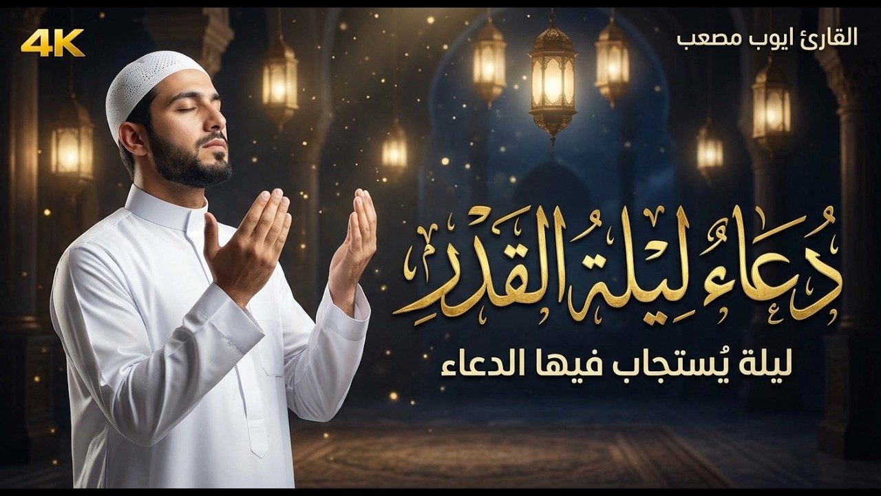 دعاء ليلة القدر ليلة الأحد 25 رمضان ادعية ليلة القدر لجلب الرزق والفرج دعاء مستجاب بازن الله