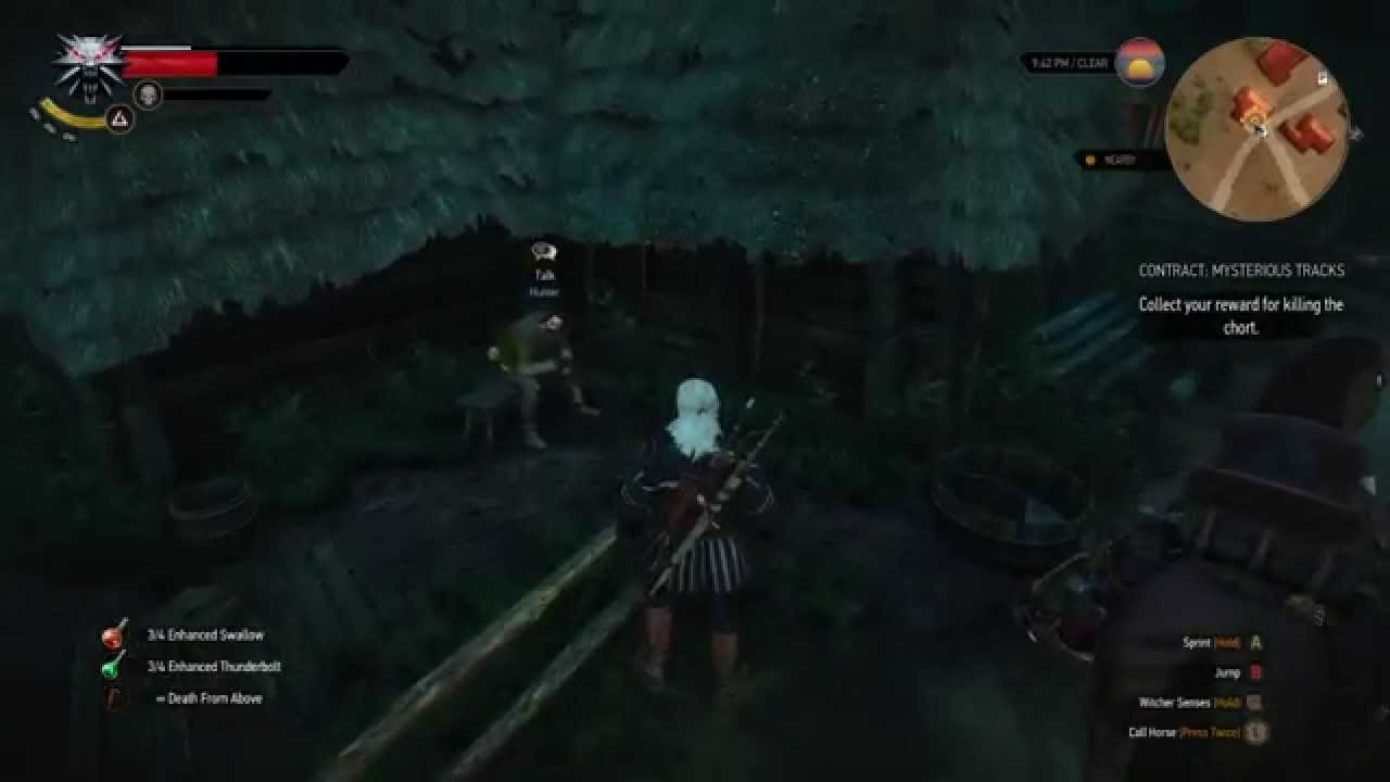 Witcher 3 - Contract: Mysterious Tracks