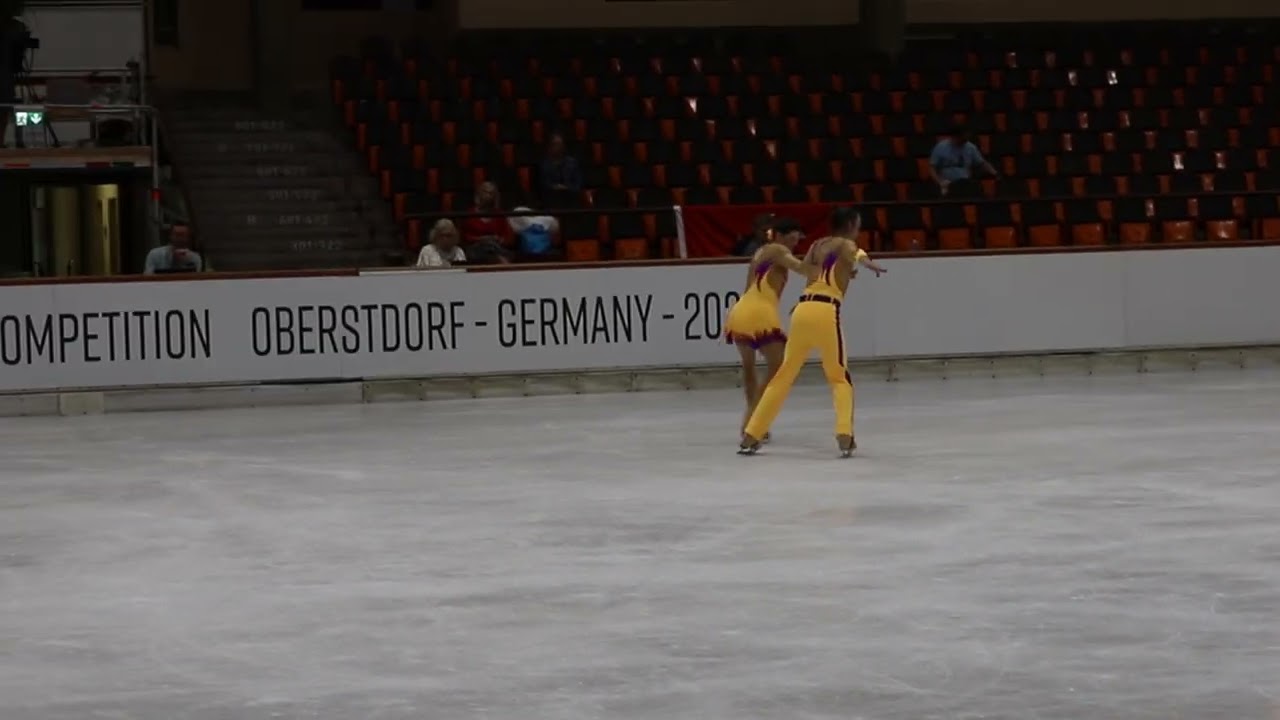 Daria Stiegler / Adrian Stiegler - ISU Adult 2025 Oberstdorf - Adult Pairs