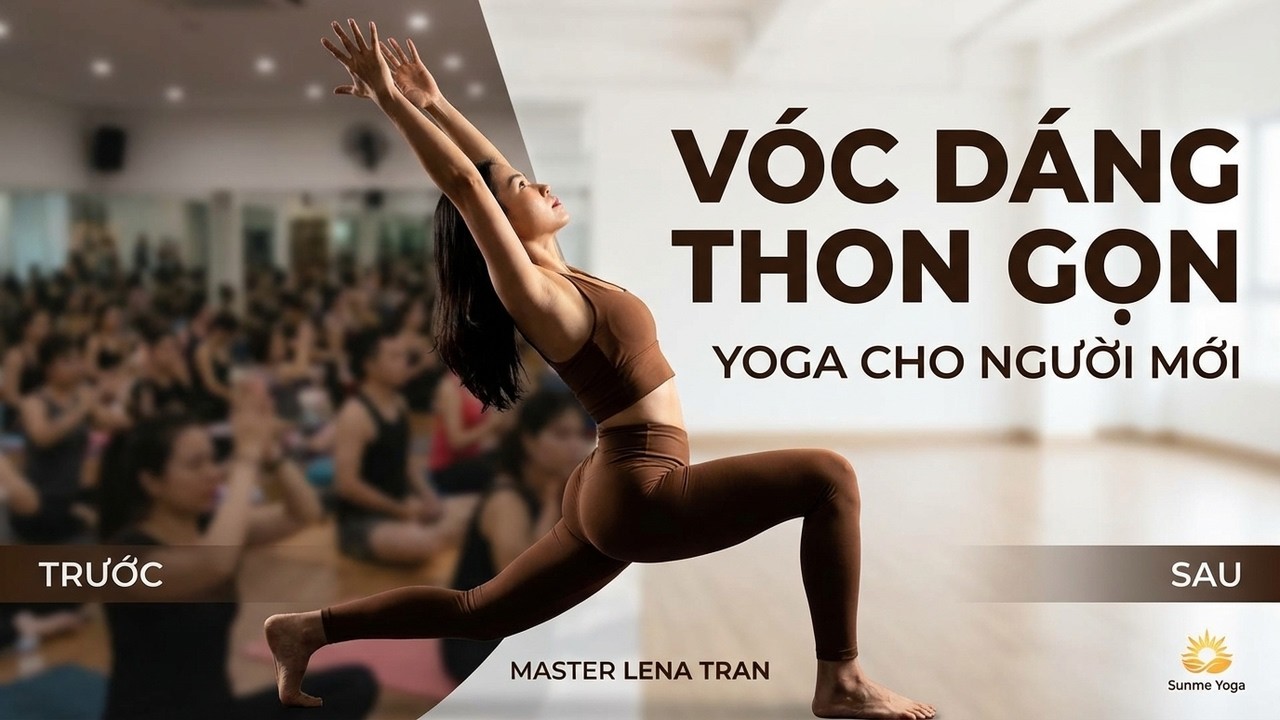 Yoga giảm cân cho vóc dáng thon gọn - Master Lena Tran - Sunme Yoga