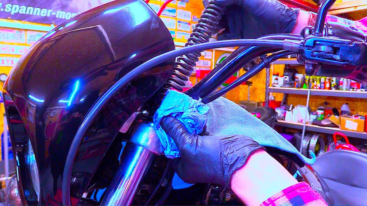 Harley Davidson, вилка Dyna Service!