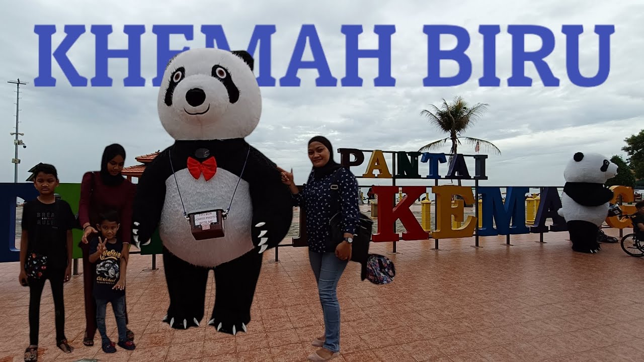 BETUL KE ADA PAYUNG BIRU??? JOM TENGOK...PANTAI TELUK KEMANG PORT DICKSON N9