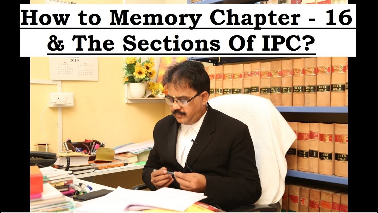 How to Memory Chapter - 16 & The Sections Of IPC ? | IN TAMIL
