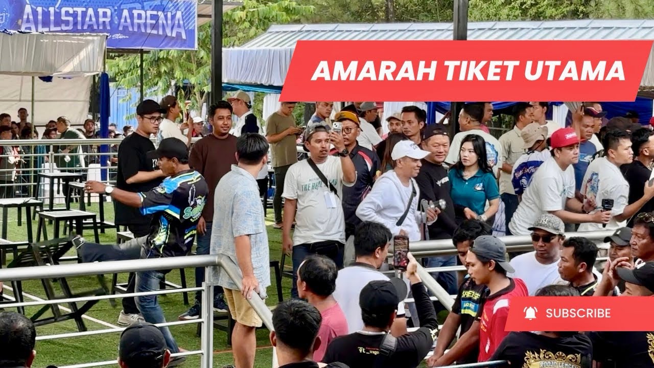 Amarah di Tiket Utama 6,6 JUTA Anniversary 3 Years All Star Arena‼️
