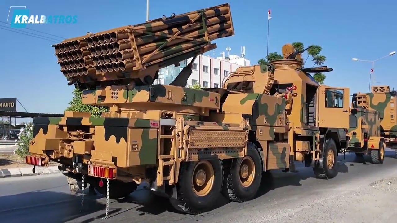 Kıbrıs|Lefkoşa'da 50.Yıl Askeri Geçit Töreninde Geçiş yapan Askeri Araçlar #turkisharmy #türkaskeri
