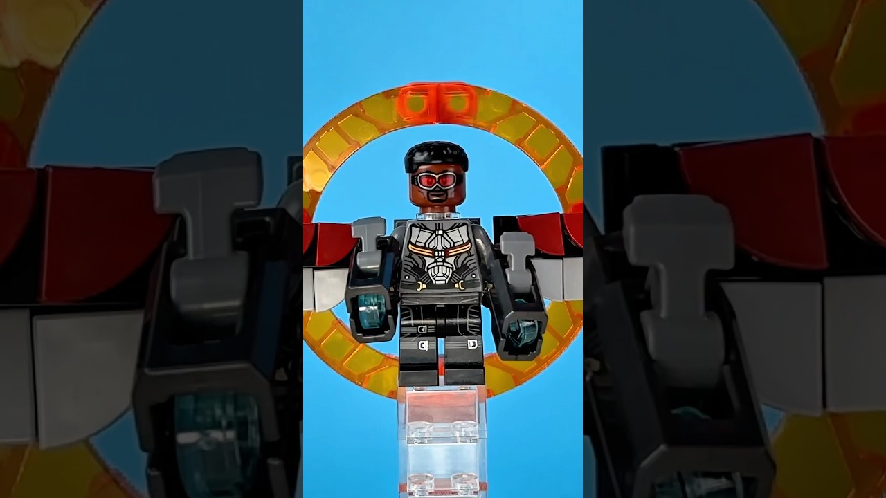 Falcon FLIES IN for the Final Fight! Avengers Endgame LEGO Minifig [76323 | 7 of 10] #endgame #lego