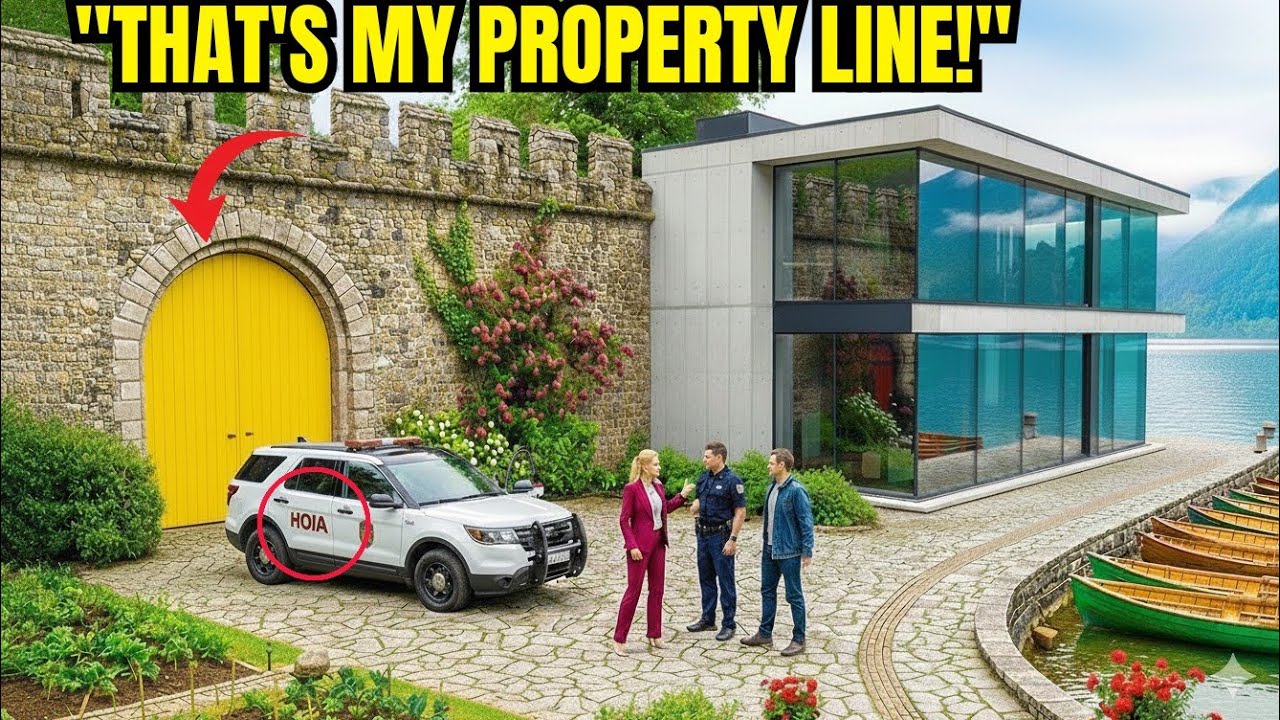 HOA Karen Tried to Steal My Private Lakefront — One Fence Ended Her Power Forever”