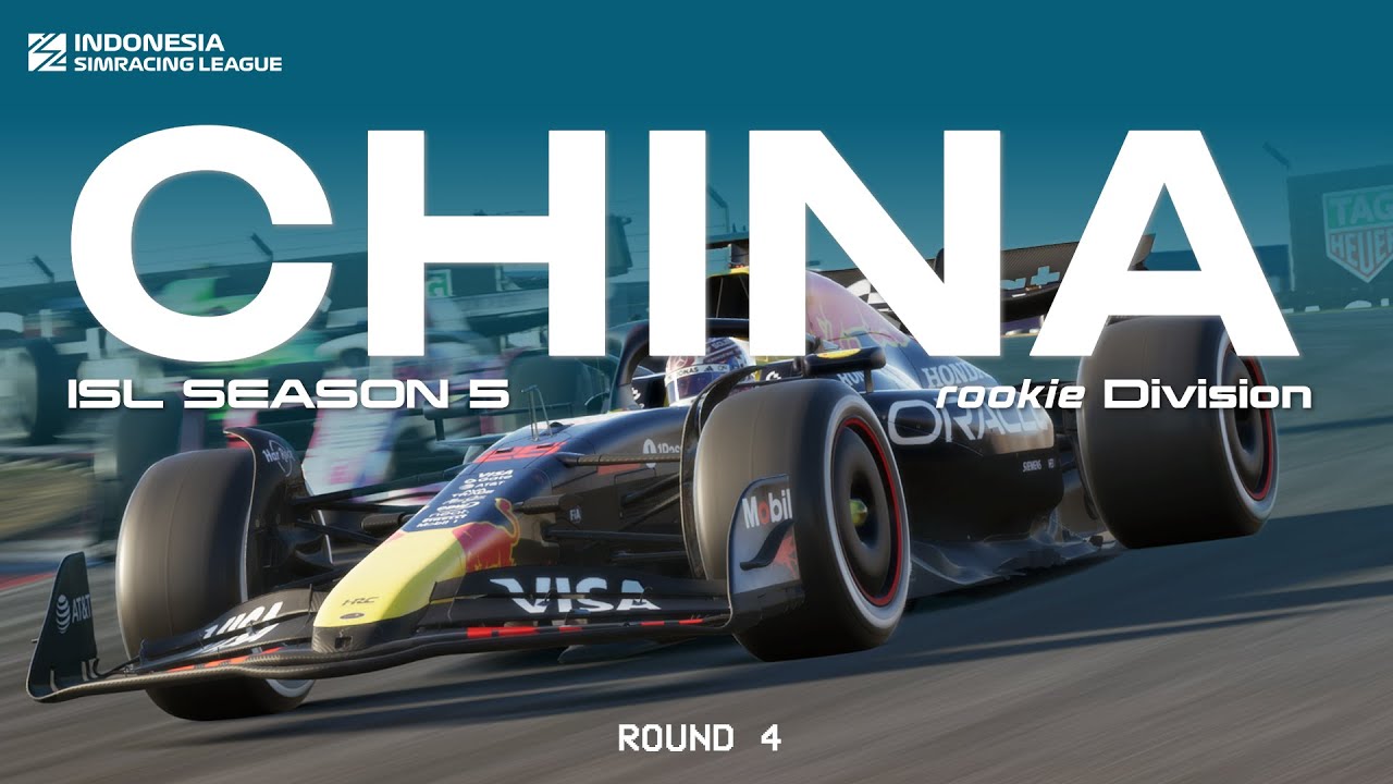 INDONESIA SIMRACING LEAGUE SEASON 5 - ROOKIE DIVISION ROUND 4 | CHINESE GP | F1 25 GAME