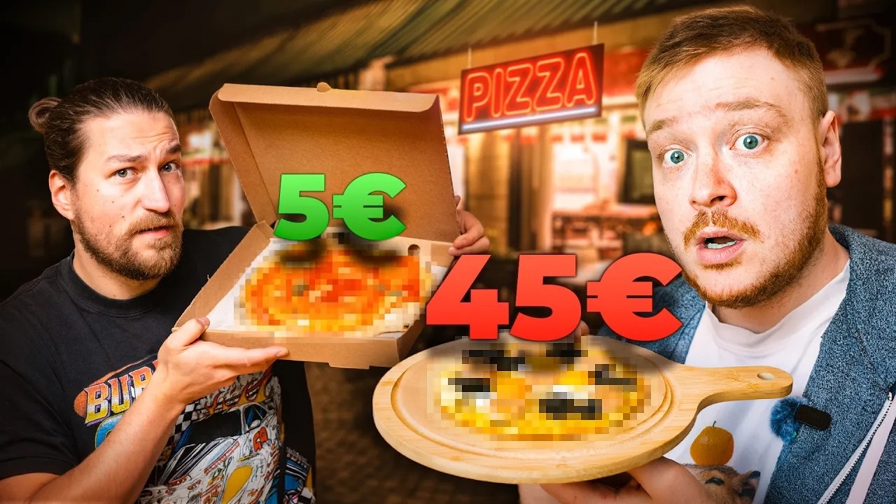 Halpa vs kallis pizza!