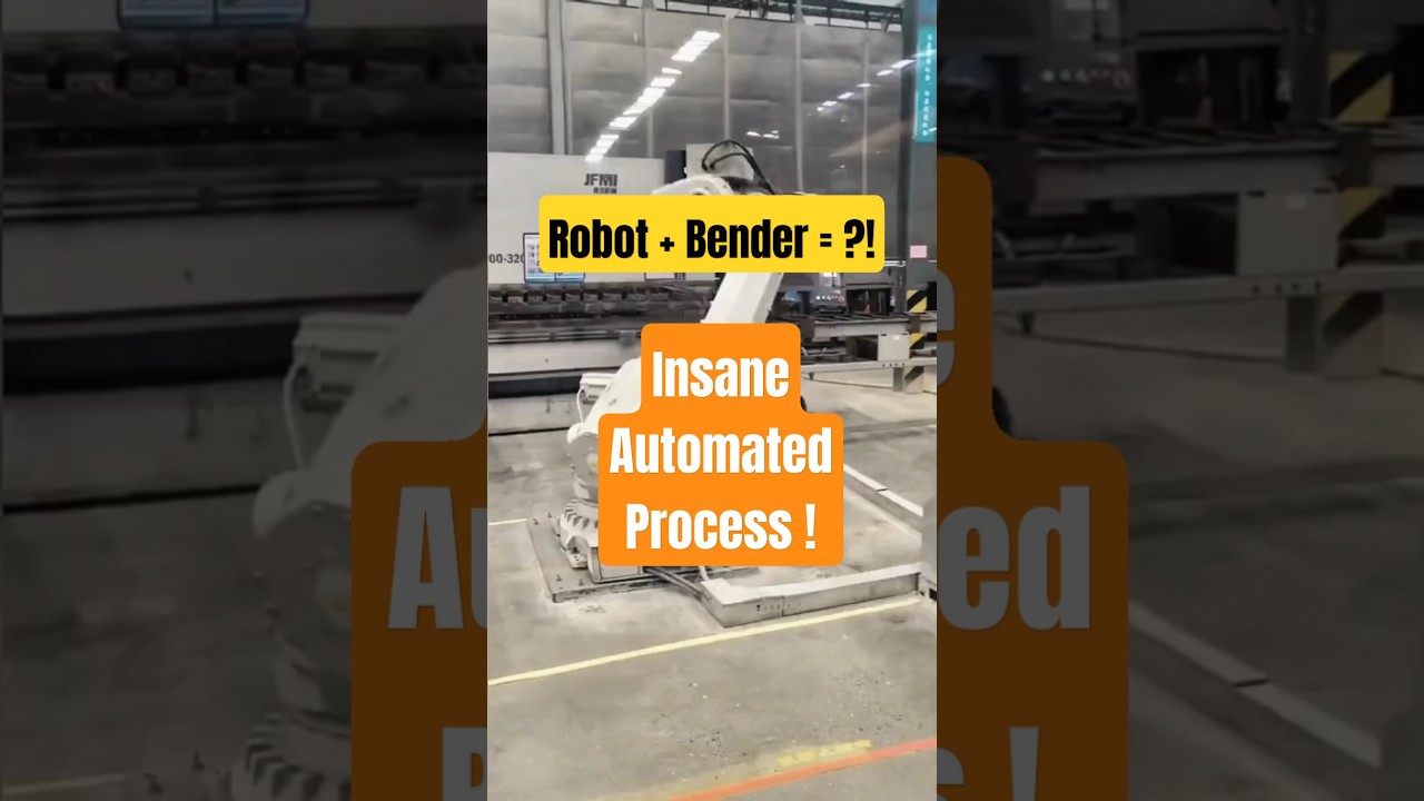 ABB Robot + CNC Bending = Next Level Sheet Metal Tech