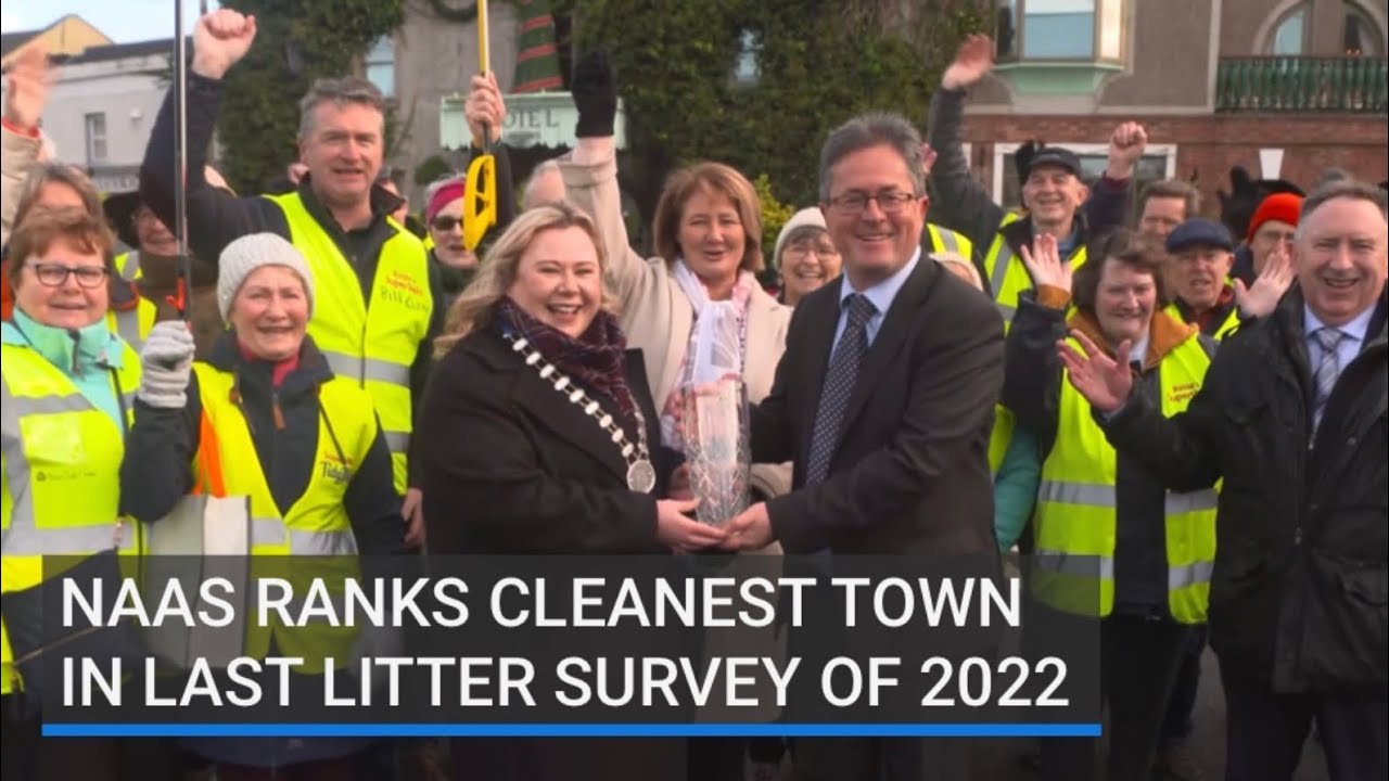 Naas ranks cleanest in last litter survey of 2022