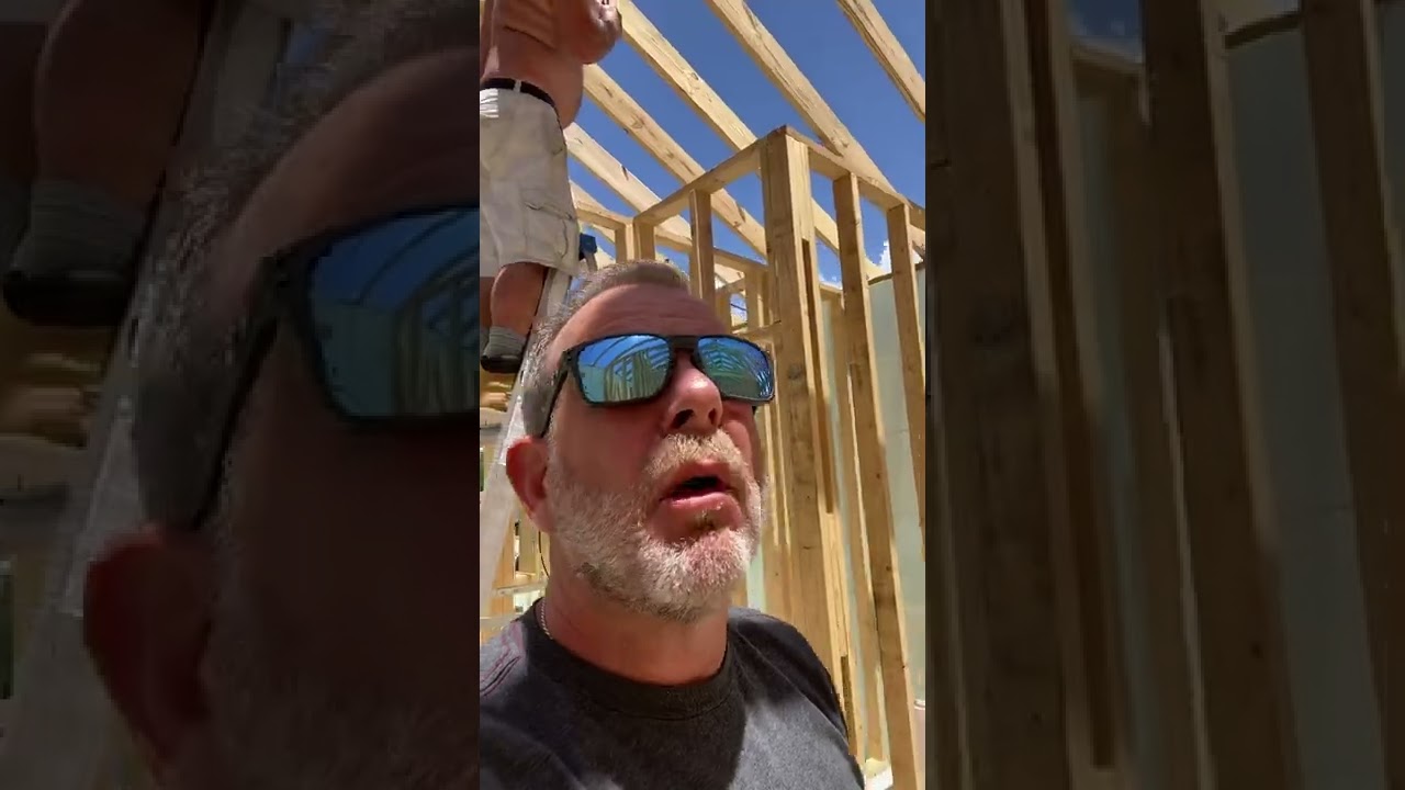 Using Hurricane straps on the rafters and truss system￼ on The Nudura ICF wall