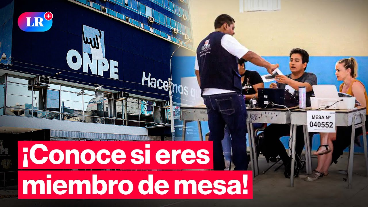 🚨 Elecciones 2026: conoce el PASO a PASO para saber si eres MIEMBRO de MESA | #HLR