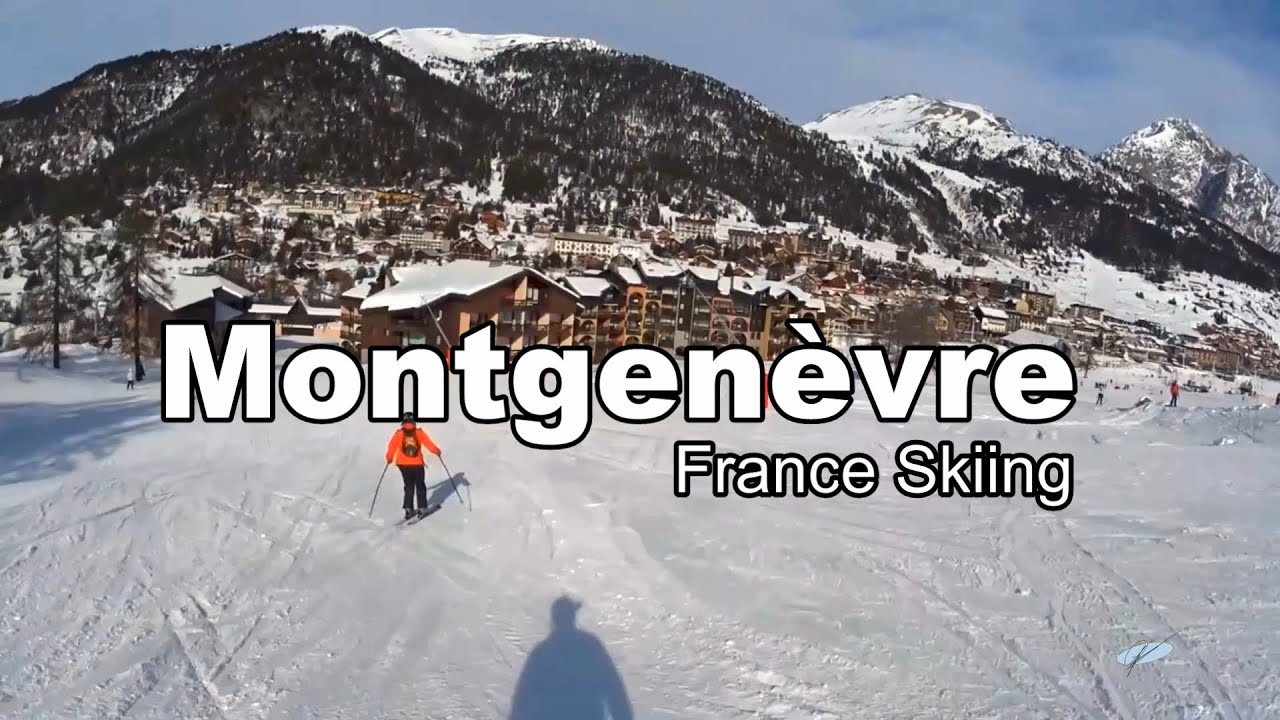 Skiing France Montgenèvre