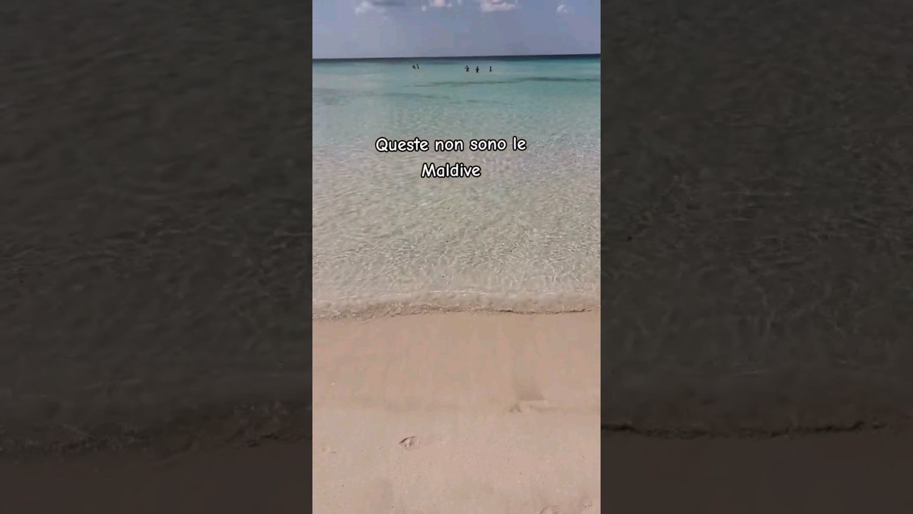 Le Maldive in Italia