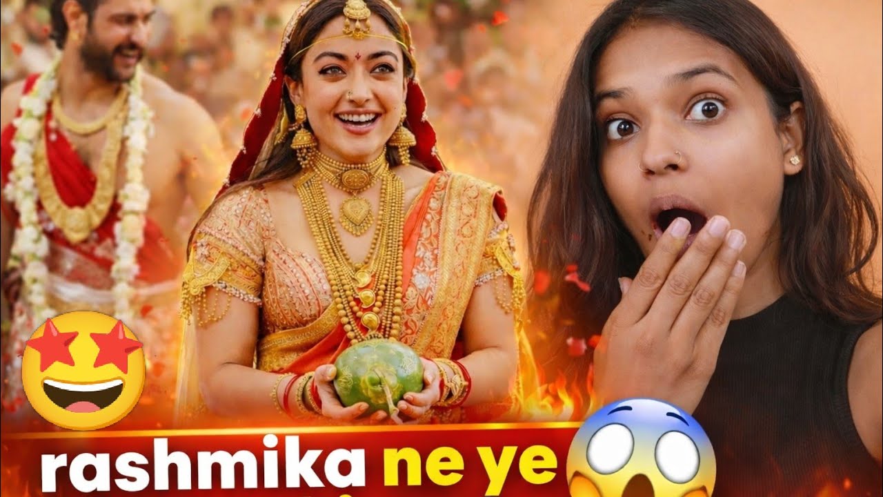 Rashmika Ne Ye Kya Kiya? 😱 Shaadi Mein Sab Shocked! @RashmikaMandanna #trending 