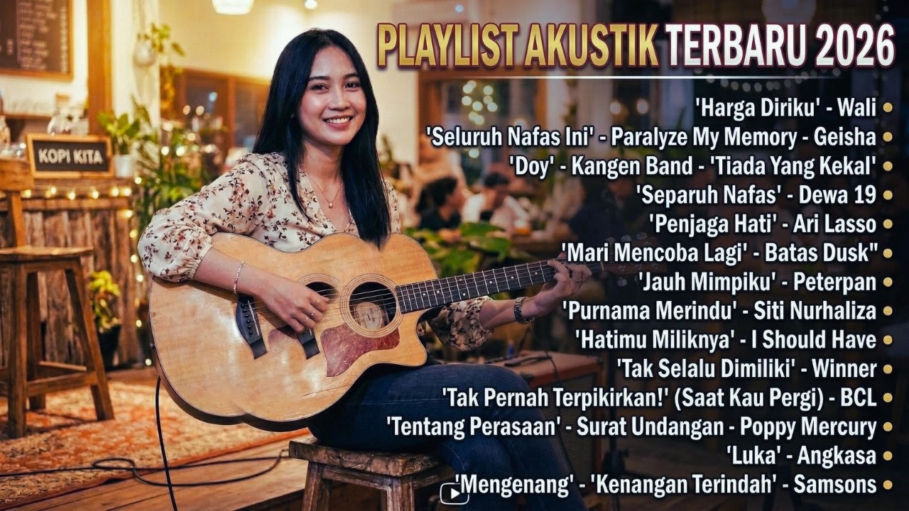 🎵 Lagu Akustik Indonesia Terbaik 2026 🔥 Playlist Hits Paling Enak Didengar Saat Santai