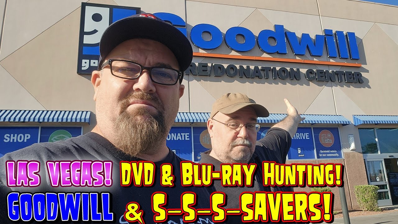 Las Vegas Goodwill Hunt! | Blu-ray & DVD Hoarding!