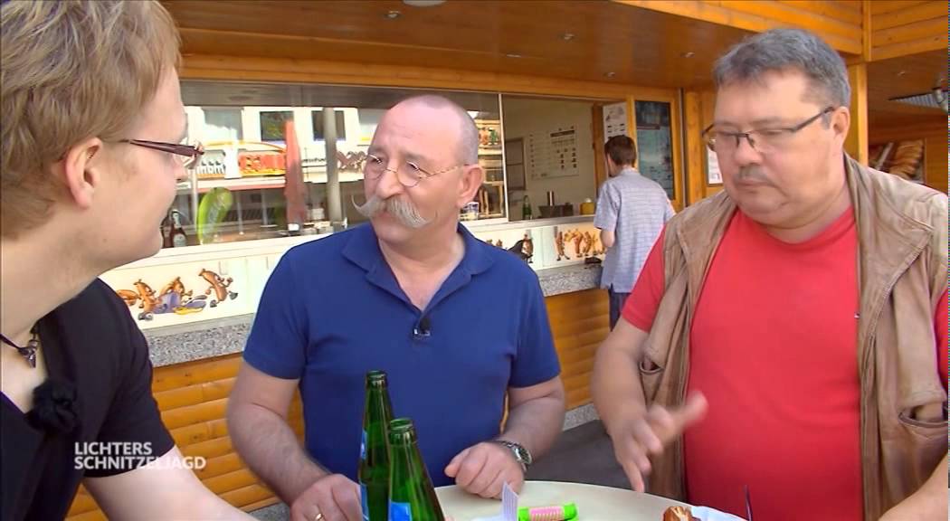 Horst Lichter bei uns am Bratwursthaus in Bochum