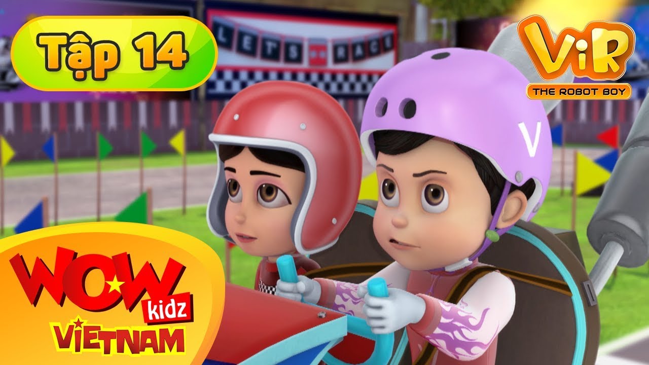 Vir : The Robot Boy - Cậu Bé Robot - Tập 14 - Câu Chuyện Trường Đua - Phim Hoạt Hình Tiếng Việt