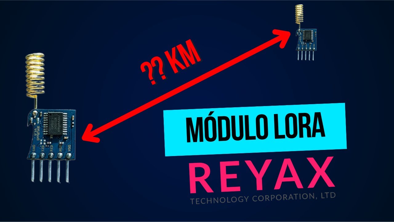 Comunica&ccedil;&atilde;o em Grande Dist&acirc;ncia | LoRa RYLR998 com Arduino e NodeMCU