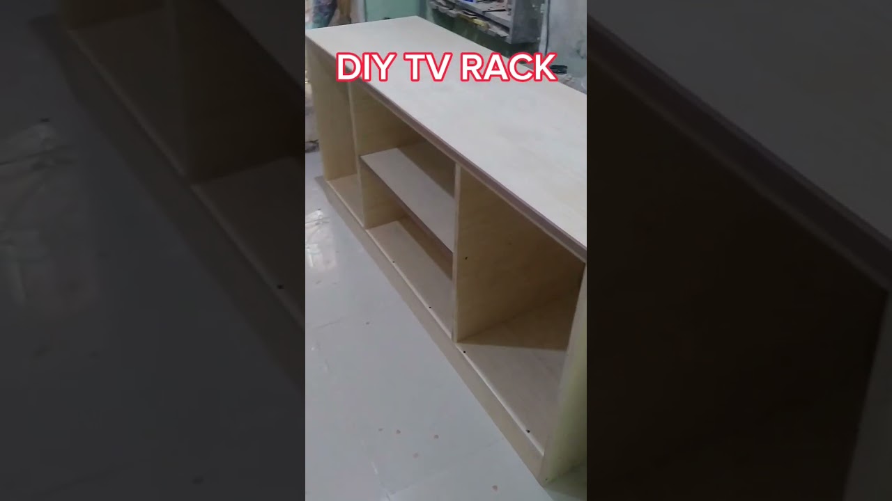 DIY TV RACK#diy #shortsviral
