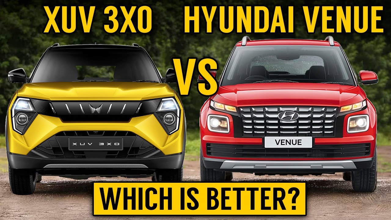 XUV 3XO Vs Hyundai Venue | Mahindra xuv 3xo vs venue facelift | comparison | Venue 2024 vs xuv 3xo