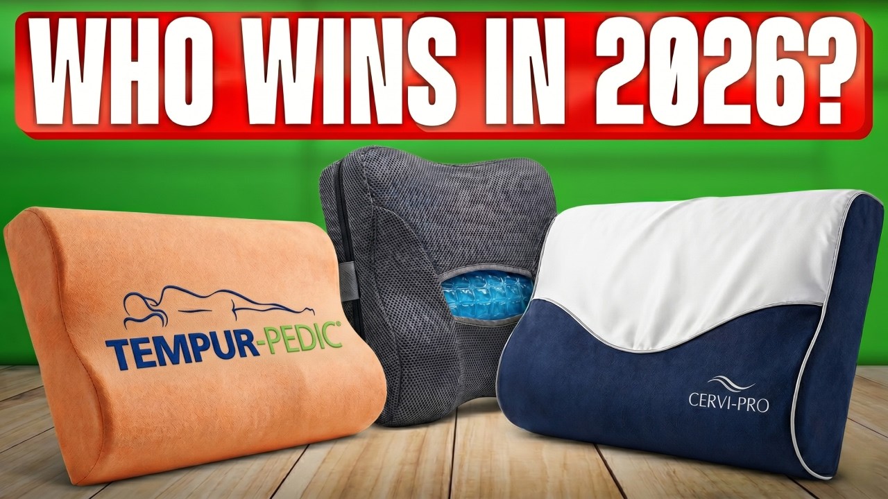 ✅ 7 Best BUDGET Cervical Pillows on Amazon [2026] Neck Pain & Headaches / Side Back Stomach