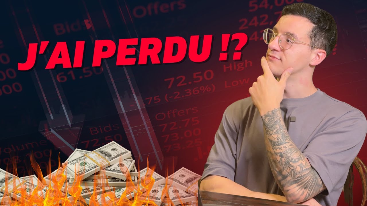 Je vous montre mes trades PERDANTS ! Episode 2