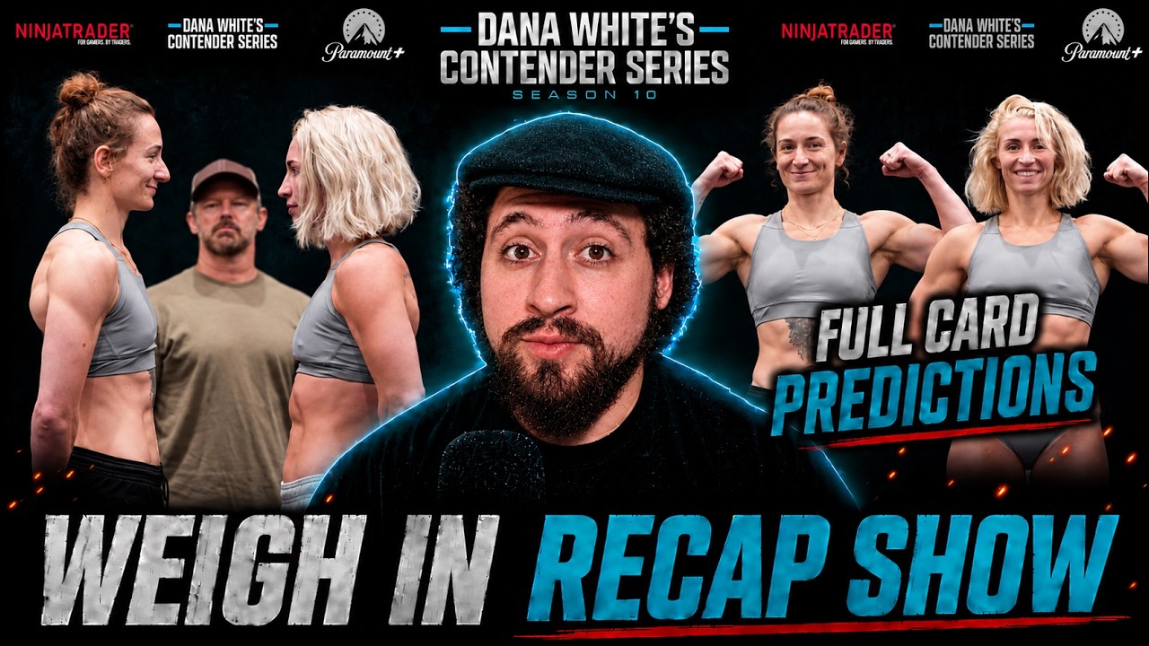 Contender Series 2026, неделя 9: прогнозы и разбор ставок | Обзор взвешивания