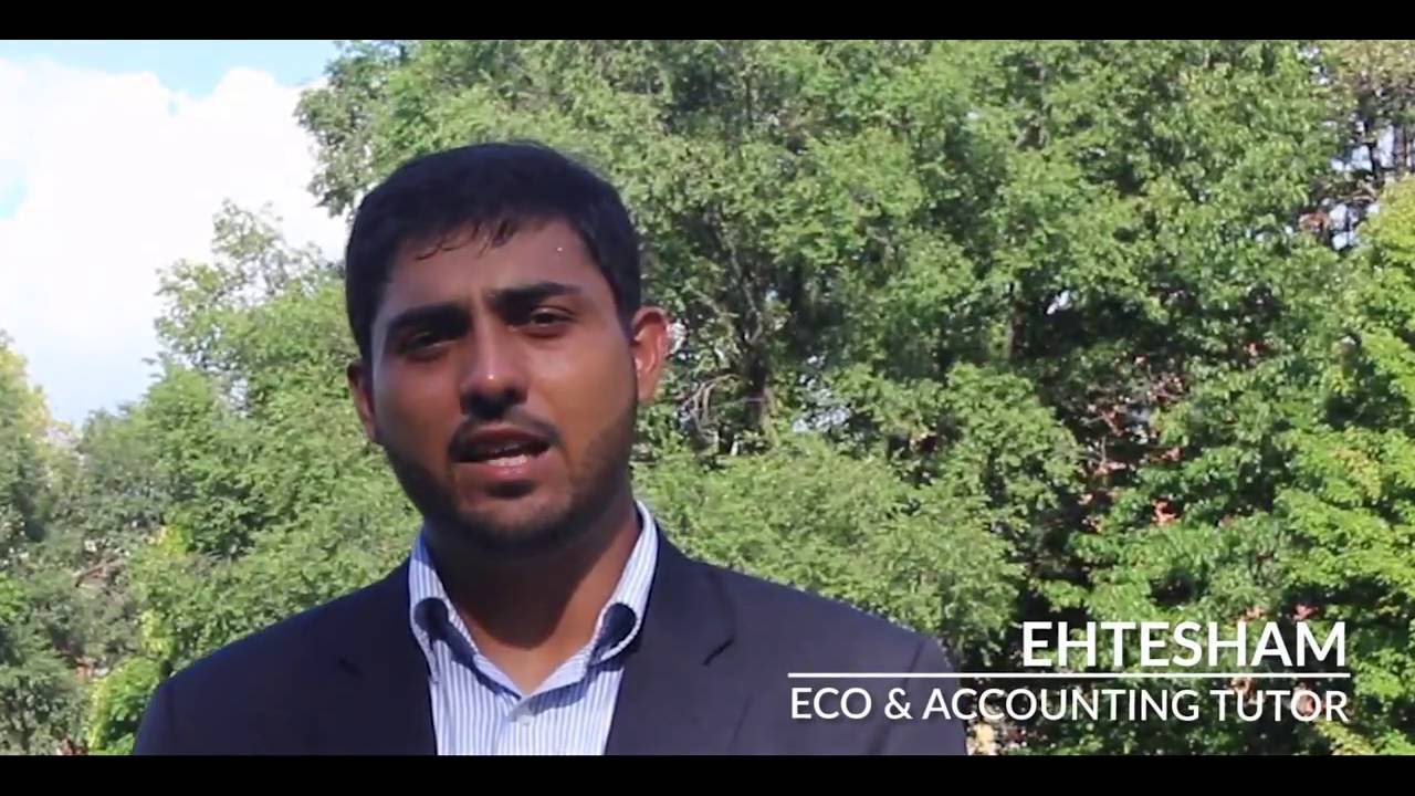 Economics and Accounting Tutor, Ehtesham