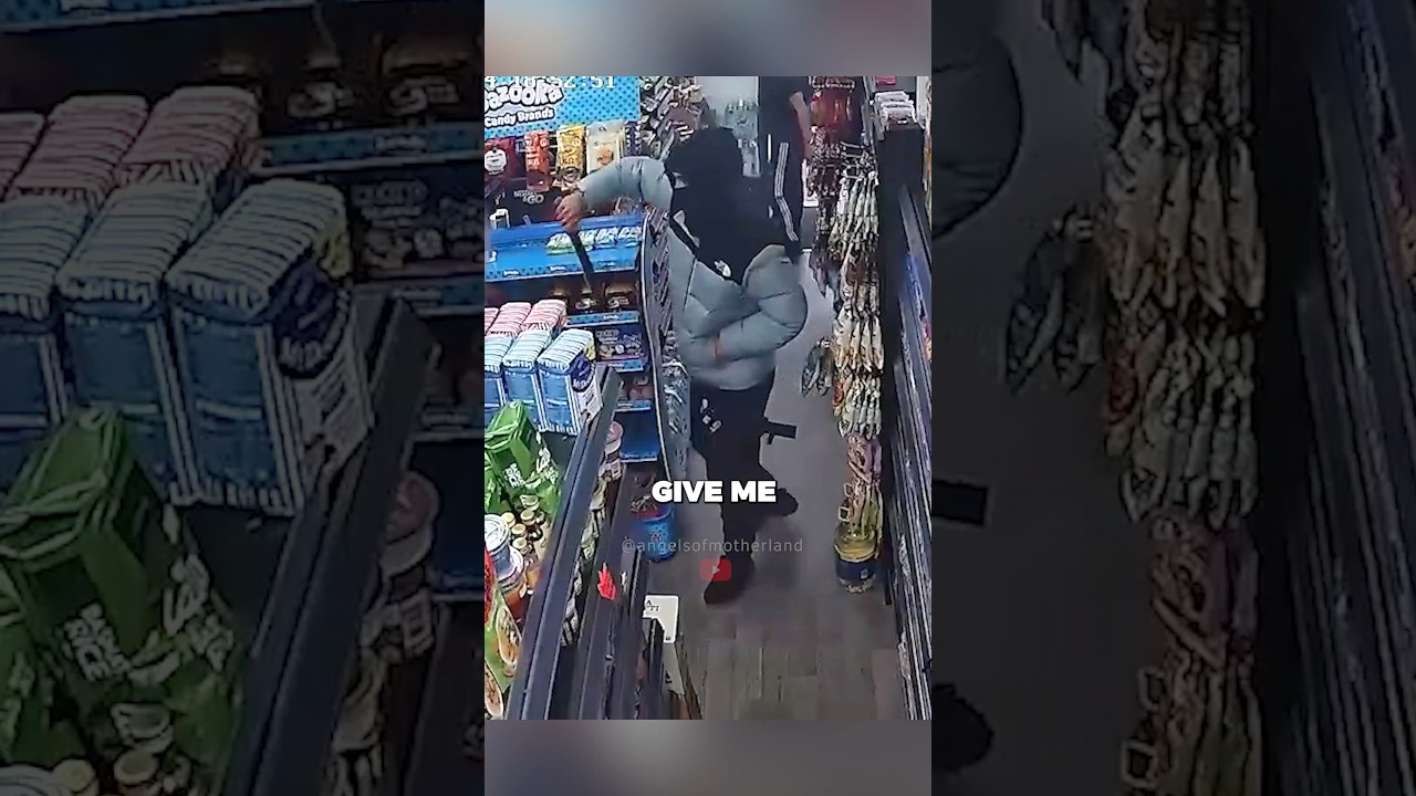 Shop owner outsmarts dumb robbers
