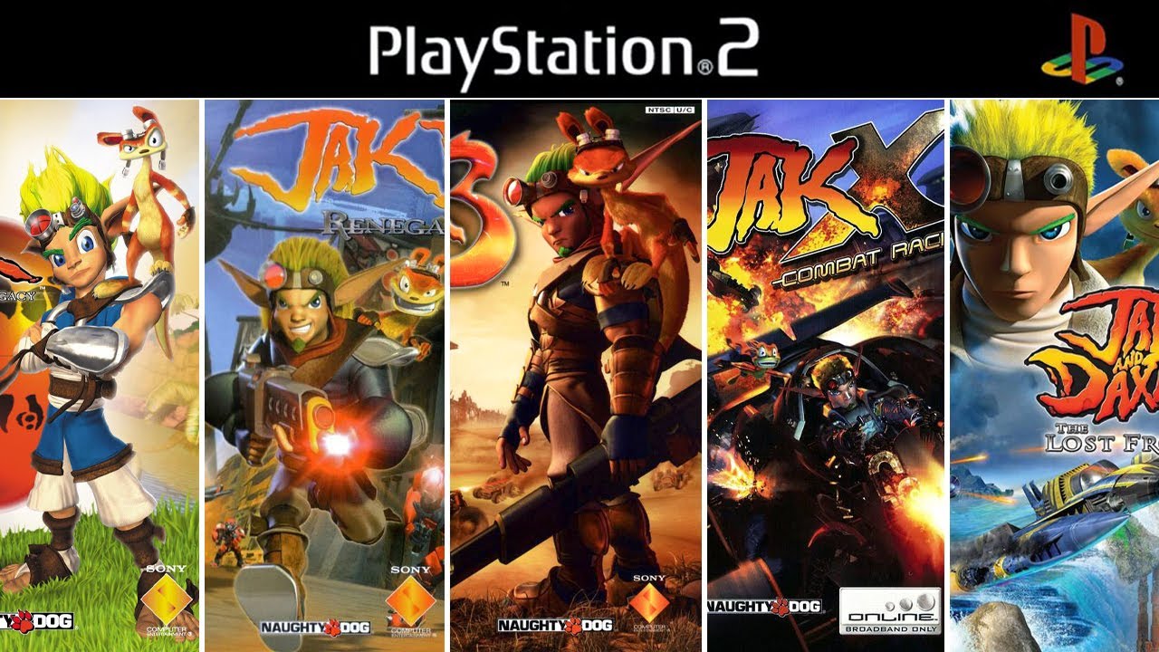 Игры Jak and Daxter для PS2