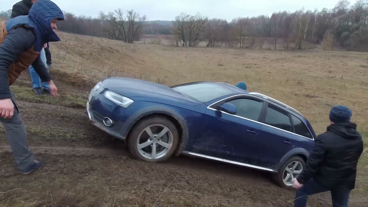 Это безумие! BMW, Audi и Skoda на жёстком бездорожье