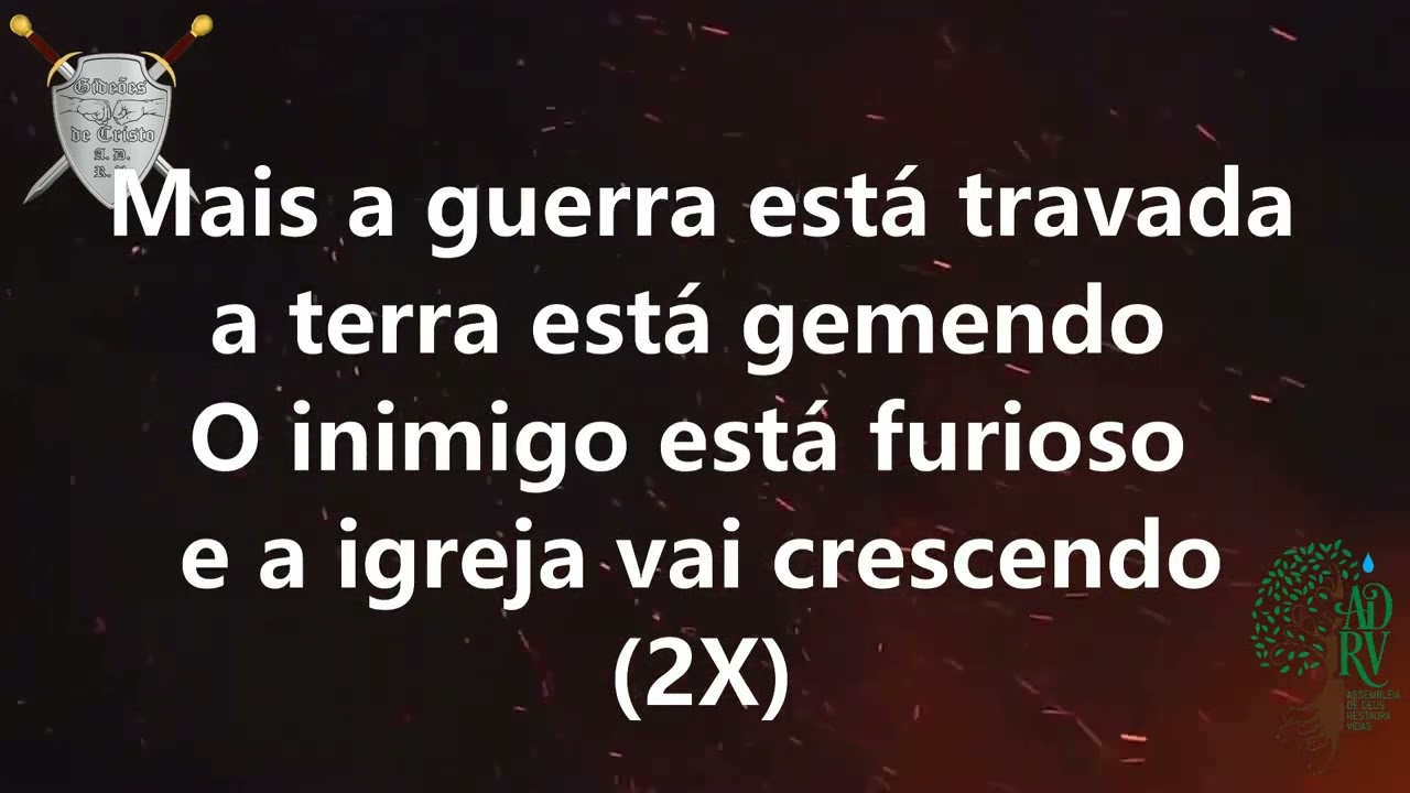 Reginaldo Domingos - Batalha Travada (playback) - (Gide&otilde;es A.D.R.V)