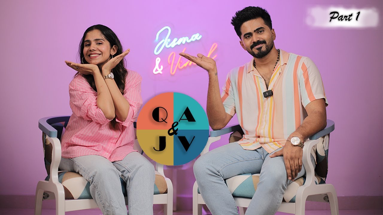 Q&A Part 1|JISMA VIMAL WEDDING VIDEO| NEXT SERIES | COUPLE INTERVIEW #jismavimal #fiction