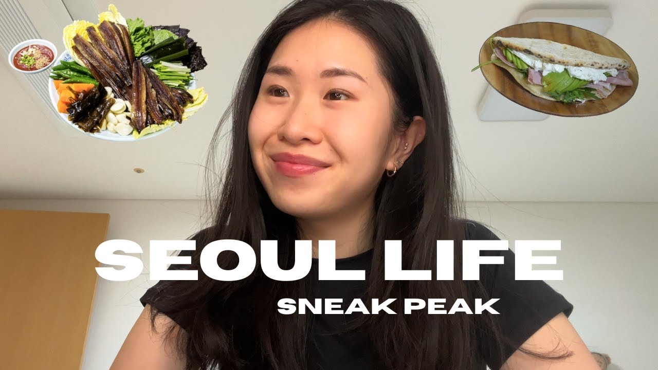 What I eat ALONE in Korea (Burrata Cheese Sandwich, Gwamegi 과메기 & Solo Movie)