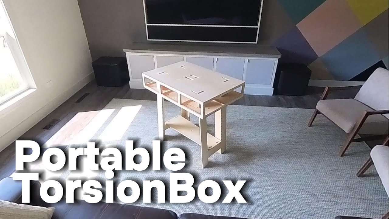 Portable Torsion Box Workbench