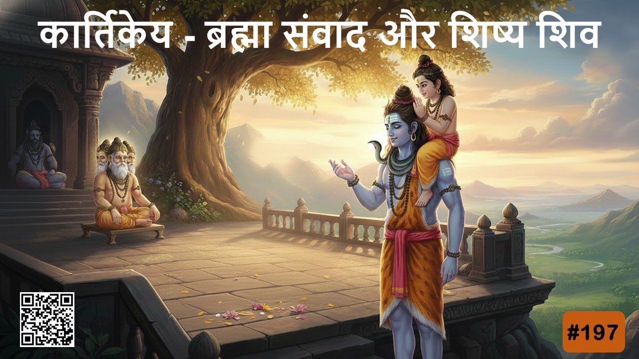 कार्तिकेय - ब्रह्मा संवाद और शिष्य शिव | भारतीय धार्मिक कहानियाँ | Indian Religious Stories