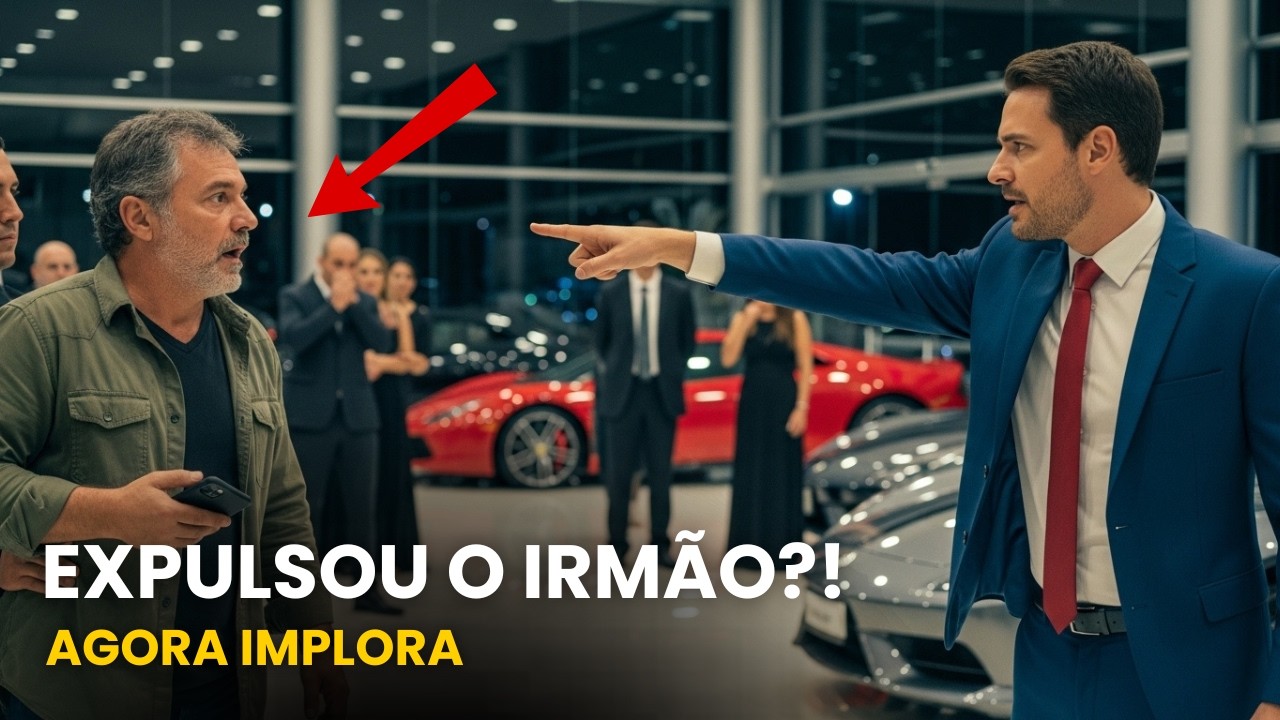“TIREM ESSE HOMEM DAQUI” — pediu ao segurança ao reconhecer o irmão sem imaginar que dependeria dele