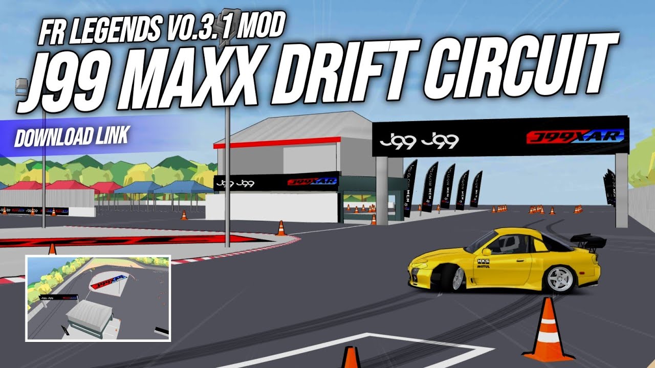 FR Legends V0.3.1 MOD J99 MAXX DRIFT CIRCUIT MAP By @_rakaa7 | FR Legends Indonesia |AcruxA| Frl#328