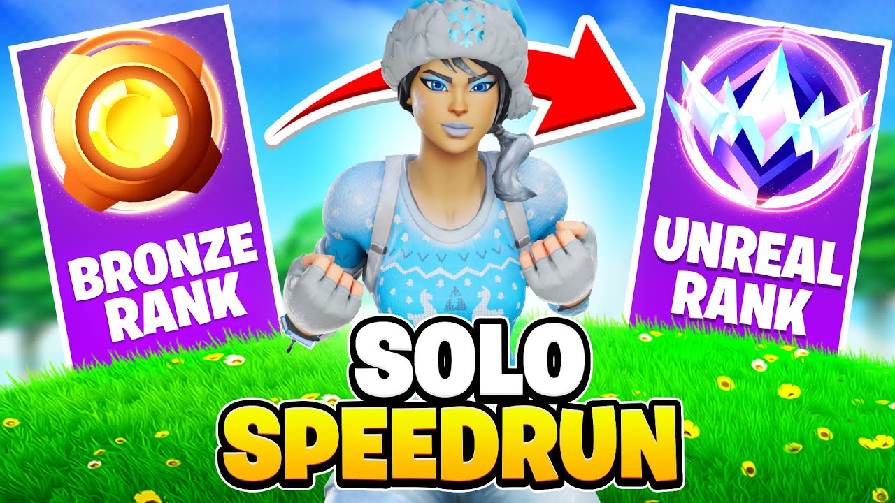 Бронзовый к Unreal Solo Speedrun в Zero Build... (Глава 5 Сезон 3)