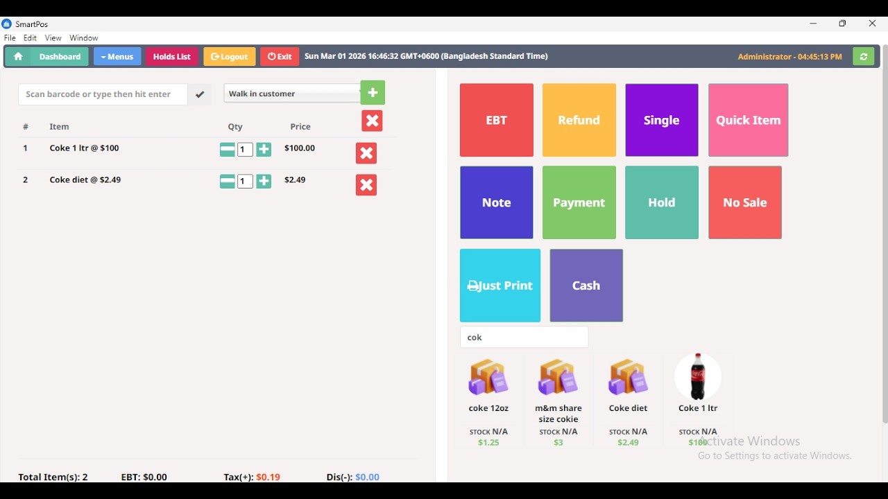 SmartPOS | Cheapest Price & Best Quality Point of Sale Software In the world