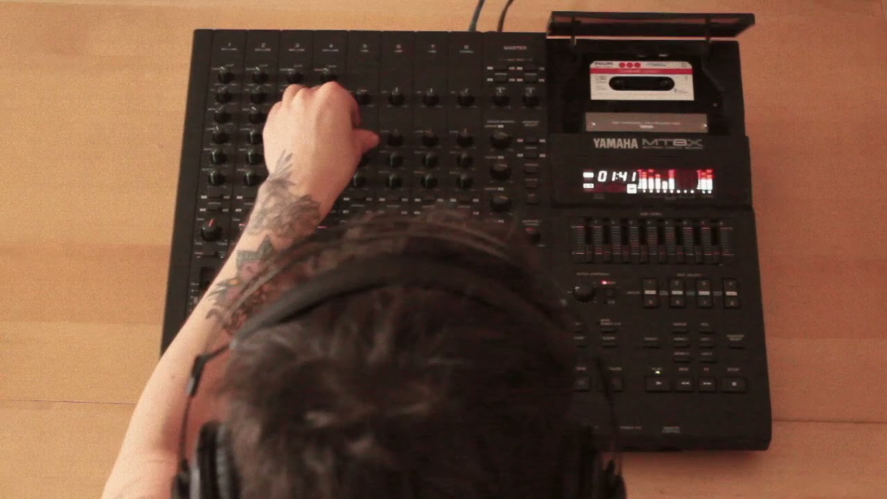 Tape Jam with Yamaha MT8X 8-track cassette recorder