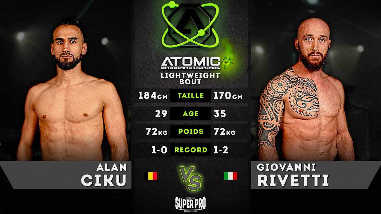 Atomic 4 - Alan Ciku VS Giovanni Rivetti