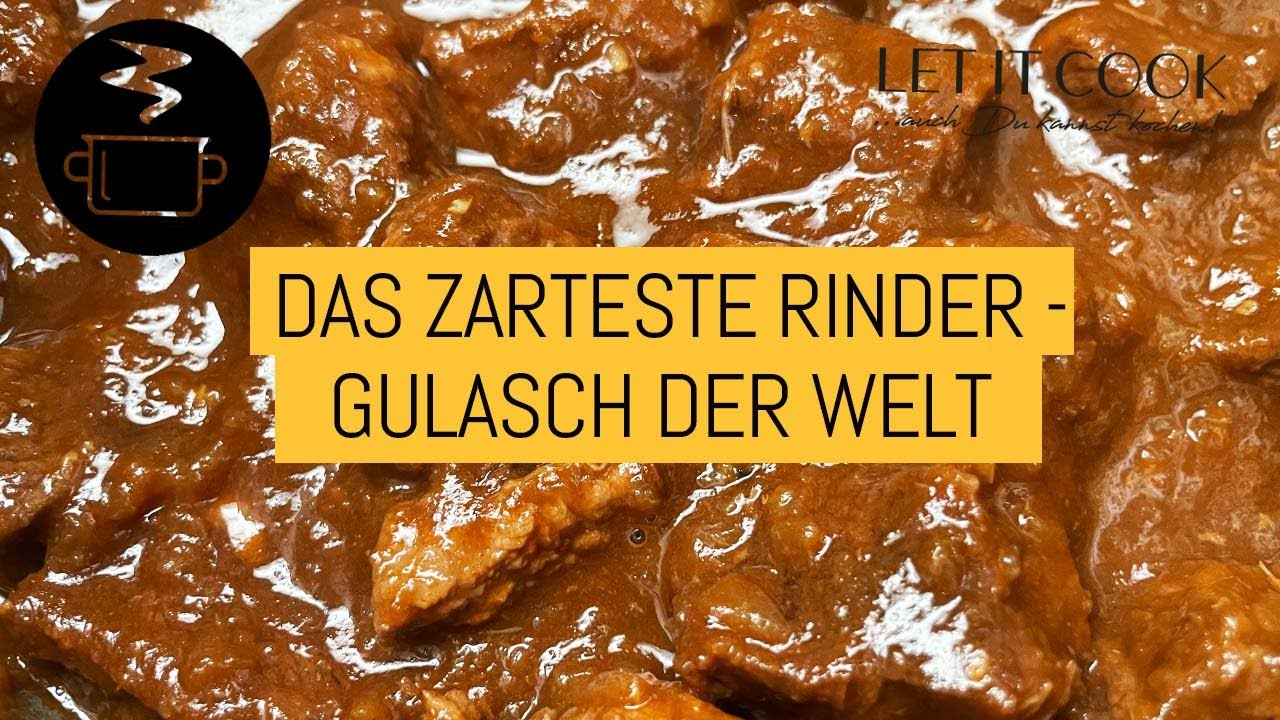 Rindergulasch, superzart und einfach sau lecker!!!