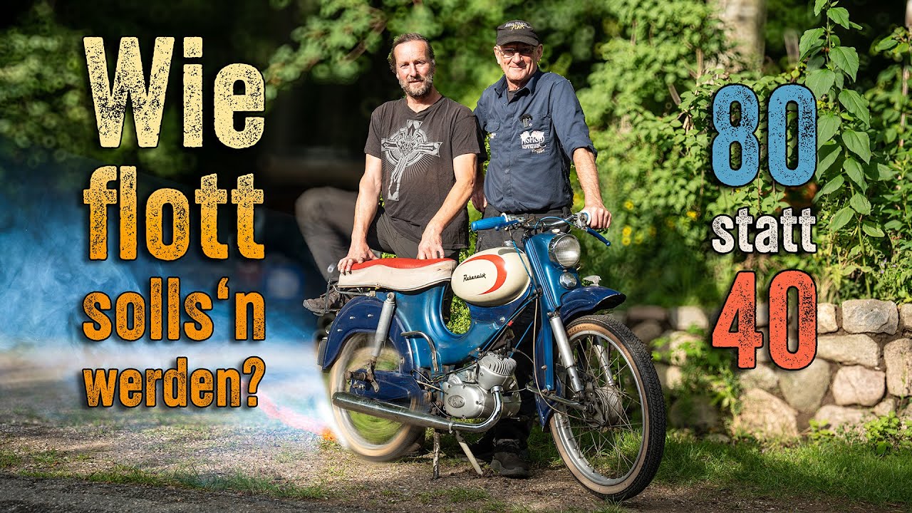 Das Rabeneick-Rennmoped - Mehr Power f&uuml;r Bielefeld Teil: I | Andis Funktionspunk